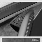 Alcantara Suede Door Switch Handle Button Covers for Tesla Model 3 Y - Interior Styling | Carbon Kings