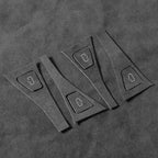 Alcantara Suede Door Switch Handle Button Covers for Tesla Model 3 Y - Interior Styling | Carbon Kings