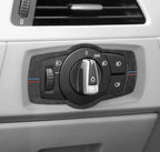 Alcantara Stitched Headlight Switch Trim for BMW M3 3 Series E90 E91 E92 E93 4.0 V8 - Interior Styling | Carbon Kings