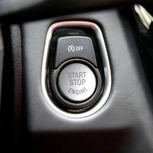 Silver Start Stop Engine Button for BMW M2 M3 M4 M5 M6 M140i F20 F80 F82 F83 F87 F85 - Interior Styling | Carbon Kings