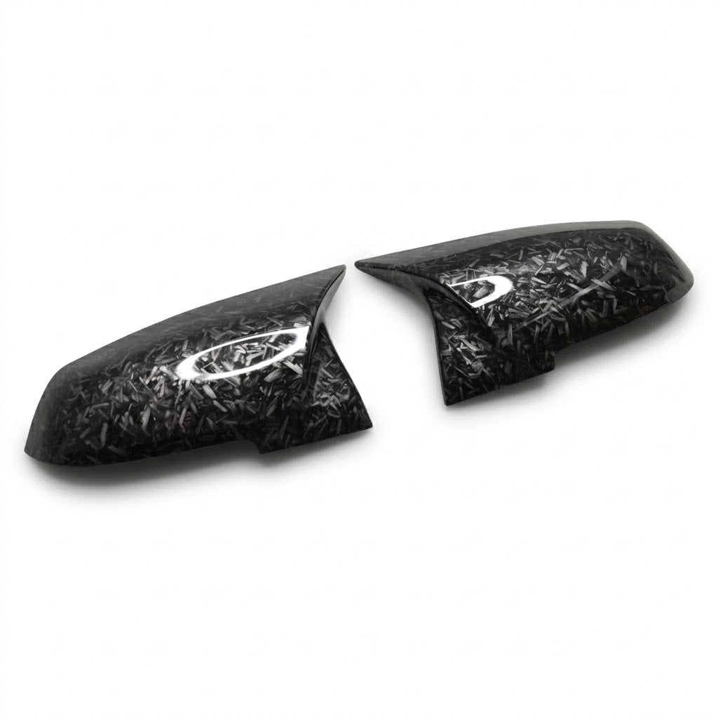 Forged Carbon Fibre Style Mirror Covers for BMW 1 2 3 4 Series F20 F22 F30 F32 i3 i3S
