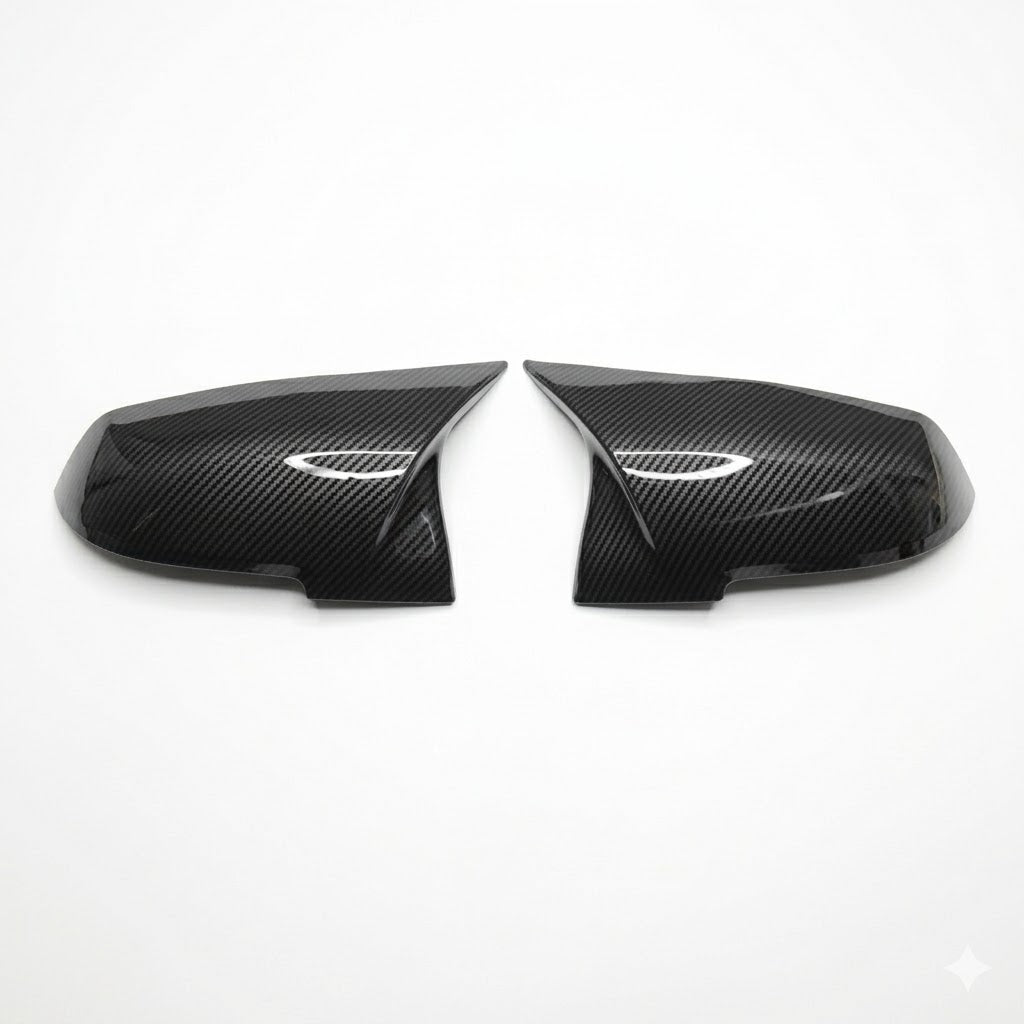 Carbon Fibre Style Mirror Covers for BMW 1 2 3 4 Series F20 F22 F30 F32 i3 i3S