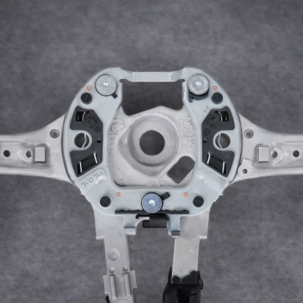 Alcantara + White Steering Wheel for BMW M Sport 1 2 3 4 X1 X3 X4 X5 X6 M2 M3 M4 F80