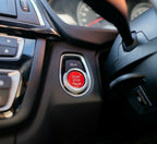 Silver Engine Start Stop Button Trim for BMW F87 M2 F80 M3 M4 F30 1 2 3 4 5 Series + - Interior Styling | Carbon Kings